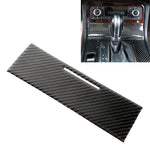 Car Carbon Fiber Cigarette Lighter Panel Frame Decorative Sticker for Volkswagen Touareg, Cigarette Lighter Panel