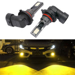 2 PCS 9005 DC12V-24V / 12W / 3000K / 800LM 12LEDs SMD-3030 Car LED Fog Light, 9005 (White Light), 9005