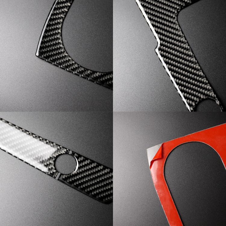 Car Carbon Fiber Gear Position Panel Decorative Sticker for Audi 2014-2017 A3, Left Drive, Gear Position For A3