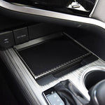 Car Carbon Fiber Storage Box U Shape Frame Decorative Sticker for Toyota Eighth Generation Camry 2018-2019, Storage Box U Shape Frame