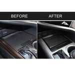 Car Carbon Fiber Storage Box Decorative Sticker for Toyota Eighth Generation Camry 2018-2019, Storage Box