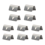 10 PCS Car Windshield Clip Wind / Rain Deflector Channel Metal Buckle for Heko G3, For Heko G3