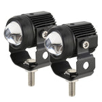 2 PCS DC9-36V / 20W / 6000K / 3000K / 2000LM Motorcycles Double Color Headlights / Fog Light, 20W