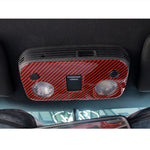 Car Carbon Fiber Roof Light Panel Decorative Sticker for Ford Mustang 2015-2020, Roof Light