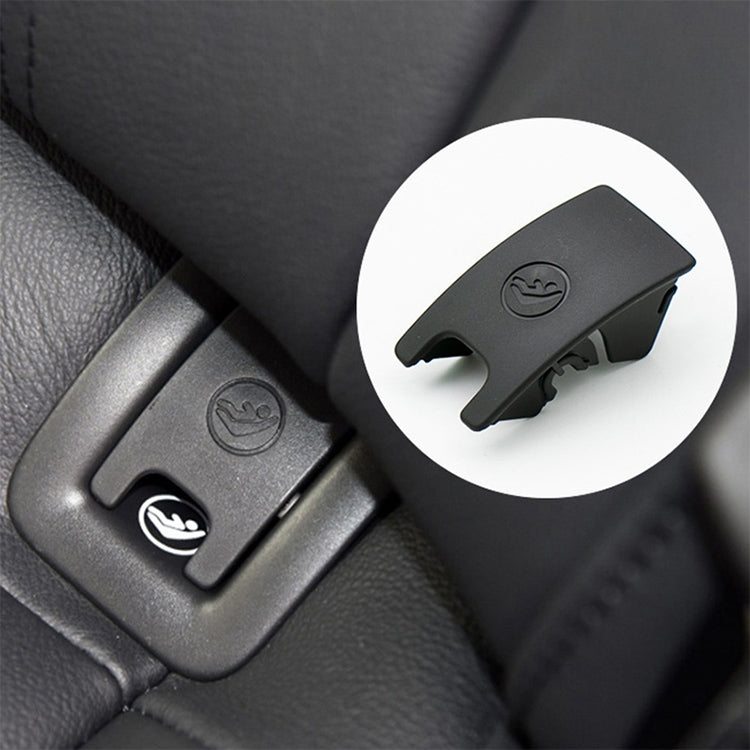 Car Rear Children Seat Isofix Cover for Audi A4 2009-2016, For Audi A4 2009-2016 (Black), For Audi A4 2009-2016 (Grey)