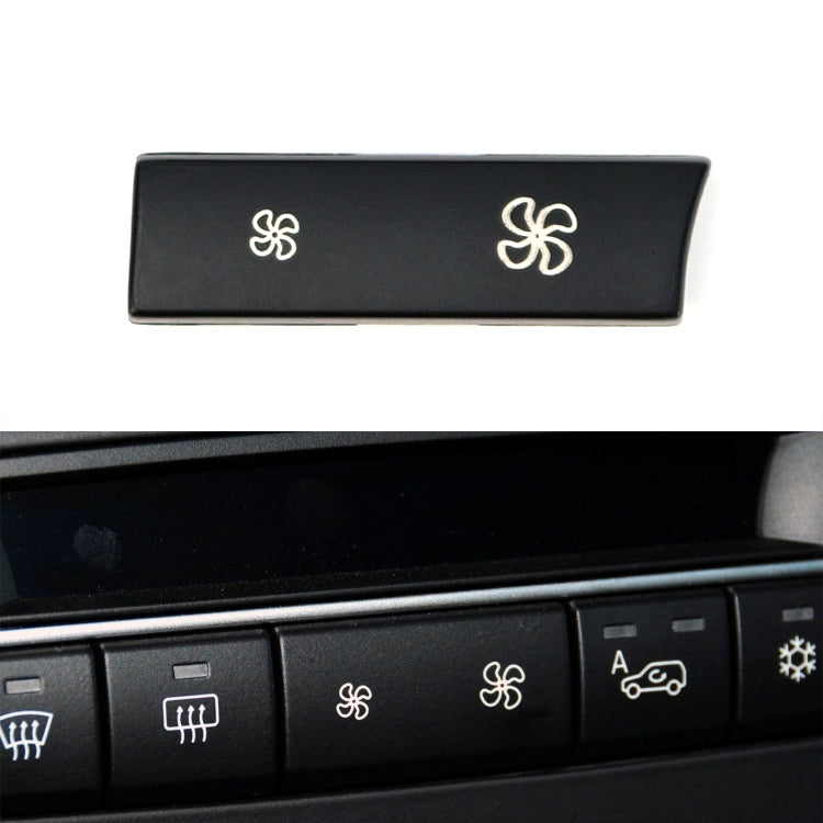 Car Wind Power Switch Air Conditioning Air Volume Button for BMW 5 Series 2011-2017 / 7 Series 2009-2015, Right High Configuration, Right High Configuration