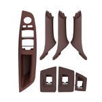 Car Standard Version Inside Doors Handle Pull Trim Cover 5141 7225 873 for BMW F10 F18, Left Driving, Standard Version (Black), Standard Version (Dark Coffee), Standard Version (Beige White), Standard Version (Grey), Standard Version (Beige)           ...
