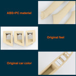 Car Standard Version Inside Doors Handle Pull Trim Cover 5141 7225 873 for BMW F10 F18, Left Driving, Standard Version (Black), Standard Version (Dark Coffee), Standard Version (Beige White), Standard Version (Grey), Standard Version (Beige)           ...