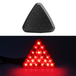 Bicycle / Mountain Bike X Style Triangle Pilot Light LED Tail Light, X Style