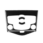 Car Carbon Fiber CD Panel Decorative Sticker for Chevrolet Cruze 2009-2015, Left and Right Drive Universal, CD Panel