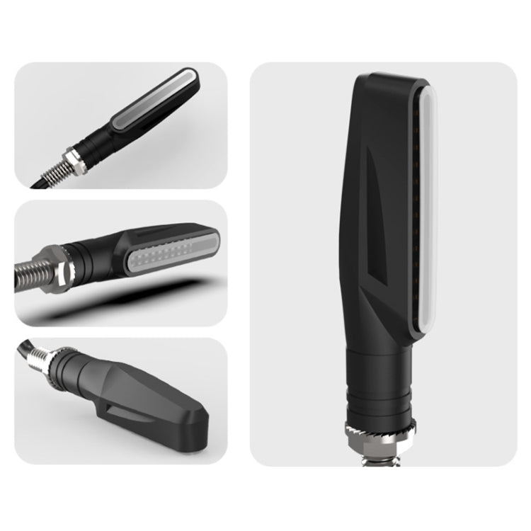 2 PCS D12V / 1W Motorcycle LED Waterproof Side Lights Turn Signal Light, Turn Light  (Blue Light), Turn Light (Red Light), Turn Light, Turn Light (Yellow Light)