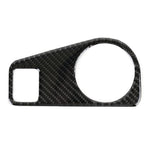 Car Carbon Fiber Headlight Switch Panel Decorative Sticker for Volkswagen Tiguan L 2019-2021, High Configuration, Headlight Switch, High Configuration