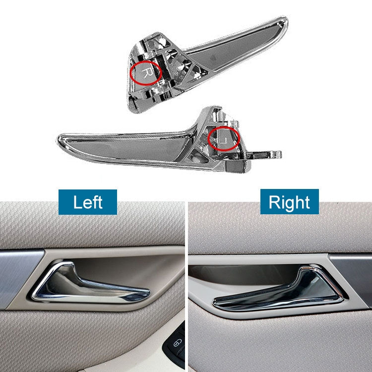 Car Left Side Inner Door Handle for Mercedes-Benz A Class W149 / B Class W245, Left and Right Drive Universal, Left Side