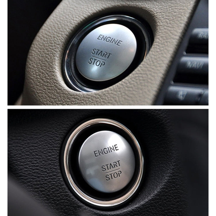 Car Keyless One-key Start Button Switch 2215450714 for Mercedes-Benz W164 / W205, Red