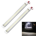 2 PCS ZS-3332 12-85V High Bright 72LEDs RV Dome Light Cabin Light Bar, ZS-3332