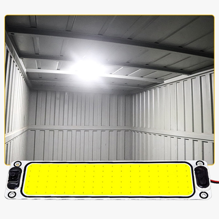 2 PCS ZS-3343 DC12-24V High Bright 108 COB Lamp Beads Car Dome Light Cabin Light Bar, ZS-3343