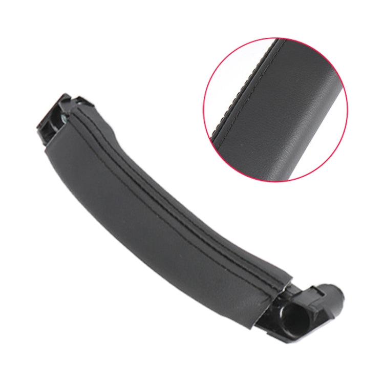 For Land Rover Discovery 2015-2019 Car Leather Texture Inside Door Right Handle LR076163, Left and Right  Driving, Leather Texture Right Handle