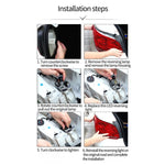 4pcs T15 DC12V / 1.5W / 0.13A / 540LM Car Decoding Reversing Light 9LEDs SMD-3030 Lamp Beads, 4pcs T15