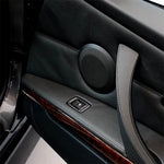 2 PCS Carbon Fiber Car Left Driving Lifting Panel Decorative Sticker for BMW E92 2005-2012, Diameter: 40.4cm, Diameter: 40.4cm