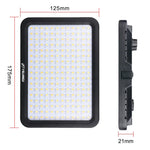 YELANGU YLG0504B 204 LEDs 1000LM 3300-5600K No Polar Dimmable Studio Light Video & Photo Light for Canon, Nikon, DSLR Cameras, 204 LEDs