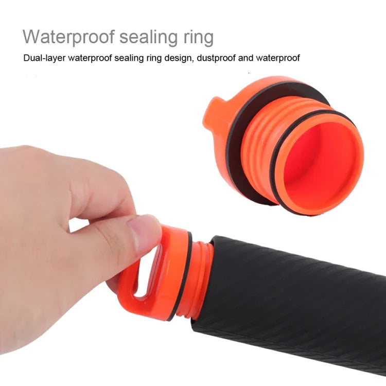 Shutter Trigger + Floating Hand Grip Diving Buoyancy Stick with Adjustable Anti-lost Strap & Screw & Wrench for DJI Osmo Action, Shutter Trigger+Hand Grip