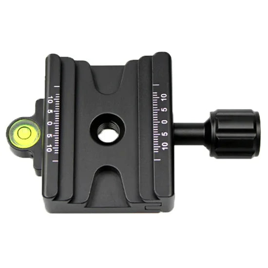FCD-1 Dual-use Knob Quick Release Clamp Adapter Plate Mount for 39mm Arca / 32mm SLIDEFIX Quick Release Plate, FCD-1