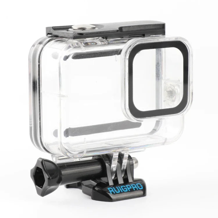 RUIGPRO for GoPro HERO8 Black 45m Waterproof Housing Protective Case with Buckle Basic Mount & Screw, RUIGPRO For GoPro HERO8 Black