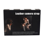 Quick Release Anti-Slip Dual Shoulder Leather Harness Camera Strap with Metal Hook for SLR / DSLR Cameras, Dual Shoulder(Brown), Dual Shoulder(Black)