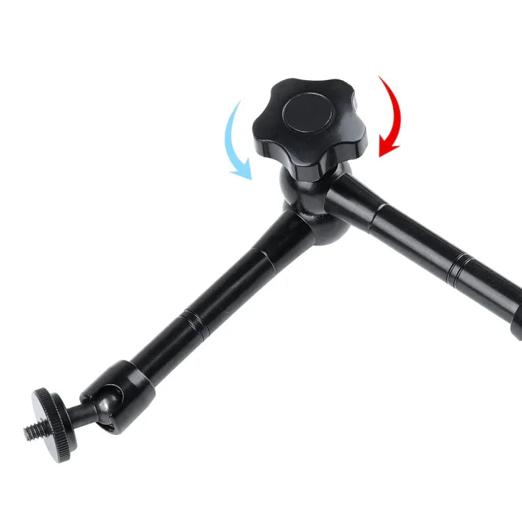 11 inch Adjustable Friction Articulating Magic Arm + Large Claws Clips, 11 inch Magic Arm + Claws Clips