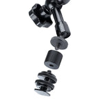 7 inch Adjustable Friction Articulating Magic Arm + Large Claws Clips, 7 inch Magic Arm + Claws Clips