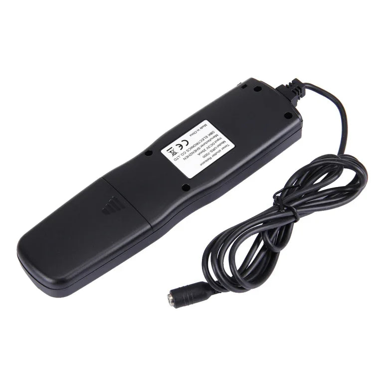 RST-7002 LCD Screen Time Lapse Intervalometer Shutter Release Digital Timer Remote Controller with C8 Cable for CANON 1D/1DS/50D/40D/30D/20D/10D/5D/7D Camera, RST-7002