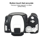 For Canon EOS 200D / EOS 200D Mark II Soft Silicone Protective Case, For Canon EOS 200D, For Canon EOS 200D / EOS 200D Mark II