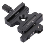 Fittest FC-50LS Aluminium Alloy Adjustable Knob & Lever Quick Release Clamp Plate, FC-50LS