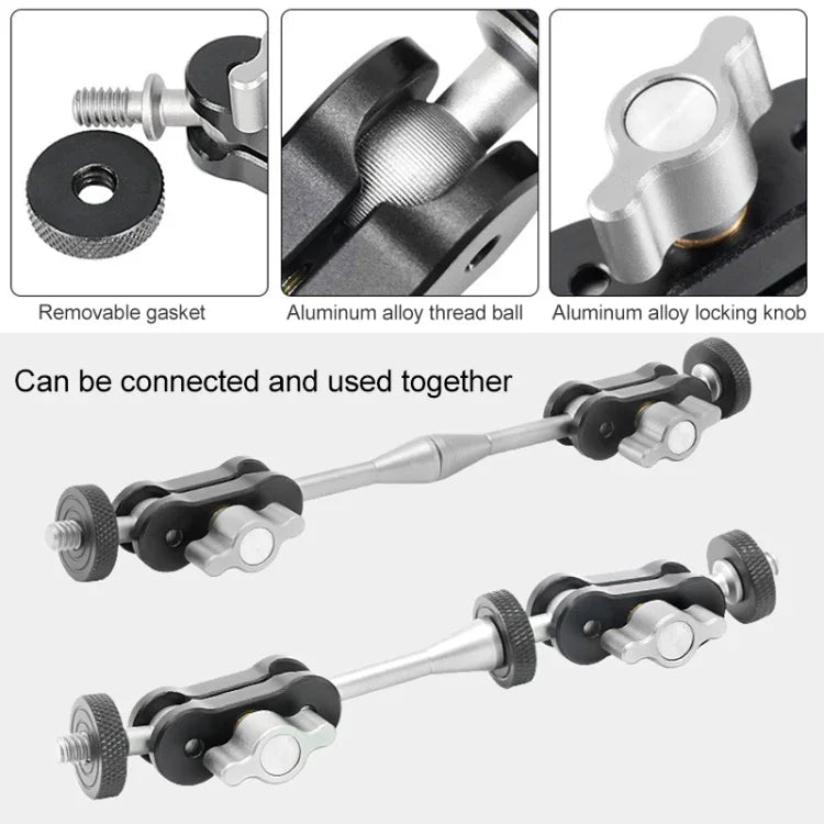 BEXIN TM-4 Multi-function Magic Arm Ball Mount Clamp Clip, TM-4