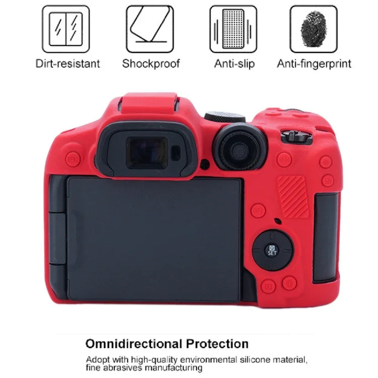 For Canon EOS R7 Soft Silicone Protective Case, For Canon EOS R7
