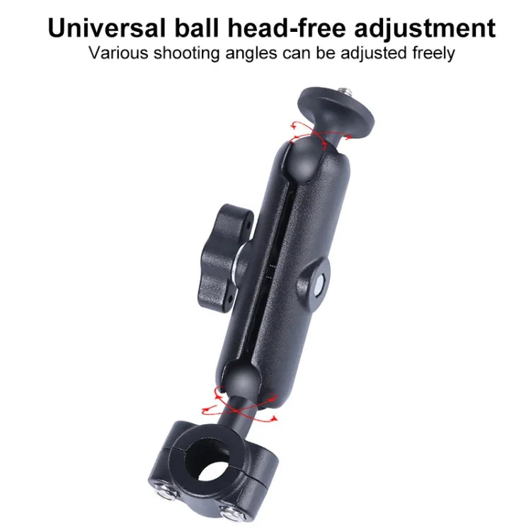 21mm Ballhead Car Front Seat Handlebar Fixed Mount Holder with Tripod Adapter & Screw for GoPro, Insta360, DJI and Other Action Cameras, 21mm 16.3cm
