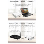 YG520 1800 Lumens HD LCD Projector,Built in Speaker,Can Read U disk, Mobile hard disk,SD Card, AV connect DVD, Set top box., Standard Version