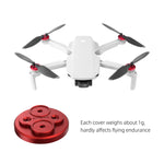 4 PCS Sunnylife Motor Metal Protection Cover for DJI Mavic Mini 1 / Mini 4K / DJI Mini 2 SE