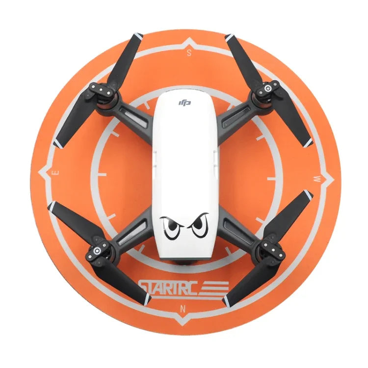 STARTRC RC Drone Quadcopter Portable Parking Apron Fast-fold Landing Parking Pad for DJI Mavic Mini / Air 2 / Shark, Diameter: 25cm, Diameter: 25cm