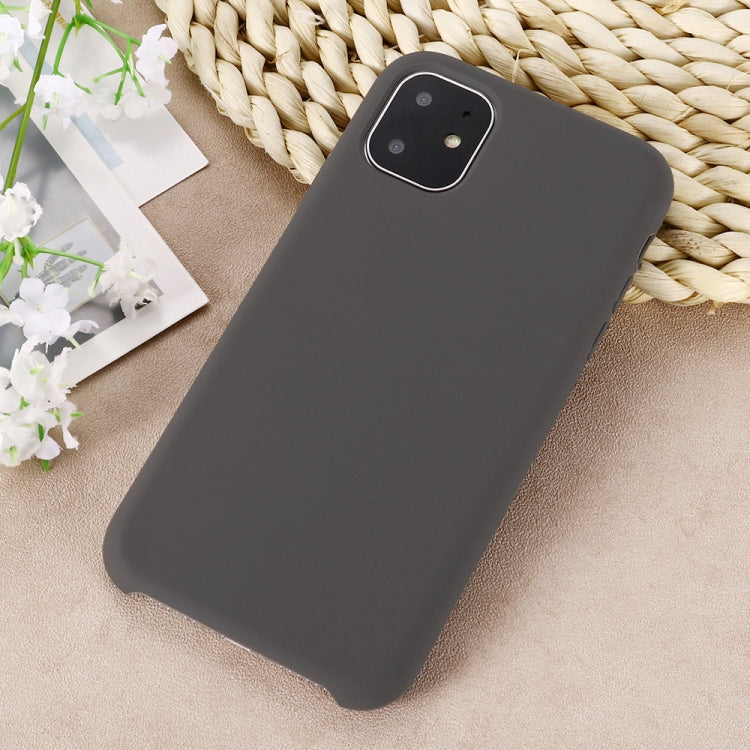 Solid Color Liquid Silicone Shockproof Case, For iPhone 11, For iPhone 11 Pro Max, For iPhone 11 Pro