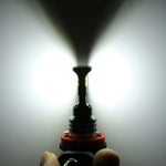 2 PCS DC12-24V / 10.5W Car Double Colors Fog Lights with 24LEDs SMD-3030 & Constant Current, Box Packaging, 9005, 9006, H3, H11