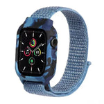Nylon Replacement Wrist Strap Watchbands For Apple Watch Series 6 & SE & 5 & 4 40mm / 3 & 2 & 1 38mm, For Apple Watch Series 7 41mm / 6 & SE & 5 & 4 40mm / 3 & 2 & 1 38mm