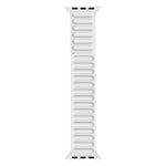 Silicone Magnetic Chain Watchband For Apple Watch Series 6 & SE & 5 & 4 40mm / 3 & 2 & 1 38mm, For Apple Watch Series 7 41mm / 6 & SE & 5 & 4 40mm / 3 & 2 & 1 38mm