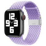 Braided + Stainless Steel Replacement Watchbands For Apple Watch Series 6 & SE & 5 & 4 40mm / 3 & 2 & 1 38mm, For Apple Watch Series 7 41mm / 6 & SE & 5 & 4 40mm, For Apple Watch Series 8&7 41mm / SE 2&6&SE&5&4 40mm / 3&2&1 38mm                        ...