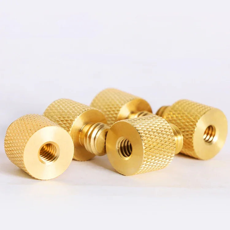 BEXIN LS082 2 PCS 3/8 inch Female Thread to 1/4 inch Male Conversion Screws, LS082