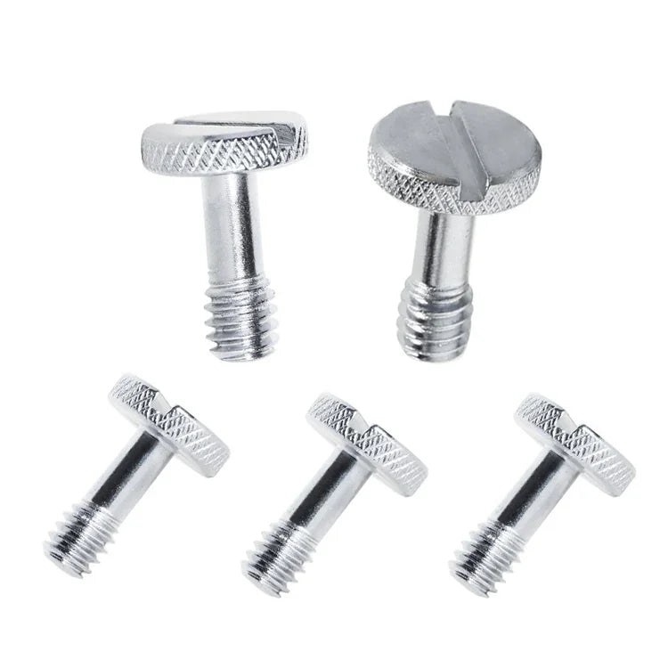 BEXIN LS005 2 PCS 1/4 inch Female Thread Screws DSLR Camera Mount Screws, LS005