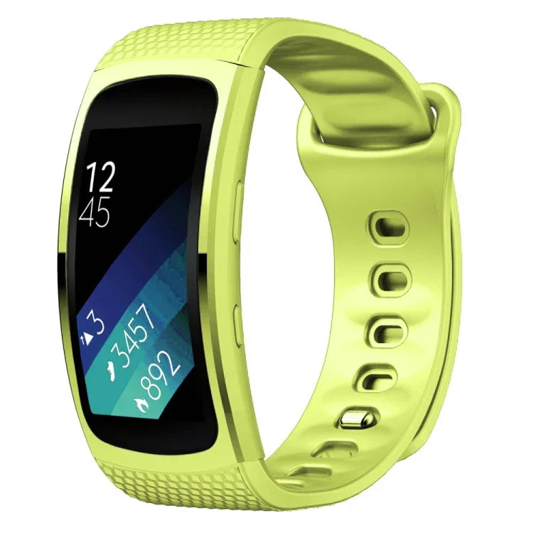 For Samsung Gear Fit2 Pro Silicone Replacement Strap Watchband, S, L