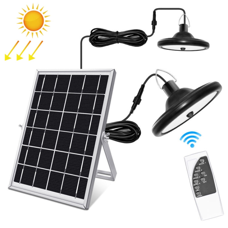 Smart Induction 2 in 1 112LEDs Solar Light Indoor and Outdoor Garden Garage LED Lamp, 2 in 1 White Light, 2 in 1 Warm Light