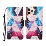 Painted Pattern Horizontal Flip Leathe Case, For iPhone 11, For iPhone 11 Pro, For iPhone 11 Pro Max