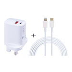 20W USB-C / Type-C + USB Ports Charger with 100W Type-C to 8 Pin Fast Charging Cable, 1m Type-C to 8 Pin, UK Plug, 1m Type-C to 8 Pin, US Plug, 1m Type-C to 8 Pin, EU Plug, 2m Type-C to 8 Pin, UK Plug, 2m Type-C to 8 Pin, US Plug                       ...